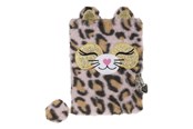 School accessoires - Tinka DIARY PINK LEOPARD W/LOCK - 8-802180