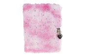 School accessoires - Tinka DIARY PINK PLUSH W/HEARTS W/LOCK - 8-802181