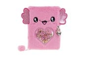 School accessoires - Tinka DIARY PLUSH AXOLOTL PINK WITH LOCK - 8-802182