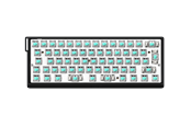 Toetsenbord - Wooting 60HE v2 - ISO - Split - Plastic - Gaming Toetsenbord - Zonder Numpad - ISO - Zwart - WK3C-ISOSP-TIK-BK1