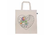 Schrijf- en tekenartikelen - Goki Cotton Bag Heart - 58312
