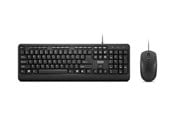 Toetsenbord - Lenovo 160 Wired Combo - keyboard and mouse set - QWERTY - US - black Input Device - Keyboard and mouse set - Engels (US international) - Zwart - GX31L52655
