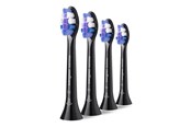 Elektrische tandenborstel - Philips Tandenborstelkoppen Sonicare S2 Sensitive HX6054 - replacement brushhead - black - HX6054/88