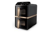 Overige keukenapparatuur - Philips 4000 Series NA462 - double hot air fryer - black/dark grey - NA462/70