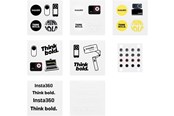 Accessoires voor actiecamera's - Insta360 Button Sticker Set - CINSEAVR