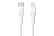 USB-kabel - Dudao L9X 30W USB-C Cable - Lightning 1m - White - 6976625334551