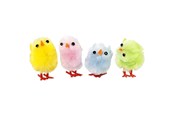 Speelgoed - Creativ Company Colored Easter Chicks Chenille 12pcs. - 51655