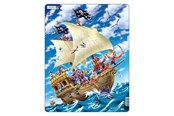 Puzzels - Selecta Play Larsen Jigsaw Puzzle The Pirate Ship 30 pcs. Vloer - LA-US9