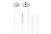 Headphones/Headsets - Dudao X10PRO Wired Headphones Mini Jack 3.5mm In-Ear with Remote Control - White - 6976625335725