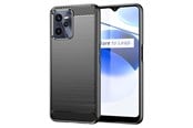 Mobiel - Covers & Cases - Hurtel Carbon Case for Realme C35 Flexible Silicone Carbon Cover Black - 9145576267639