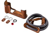 Diversen - SmallRig 5670 Leather Half Case Kit for FUJIFILM X-T30 / X-T30 II / X-T30 III Brown - 5670