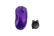 Muis - WLMouse HUAN Stainless Magnesium Alloy / Wireless 8K - Gaming muis - Optisch - 5 knoppen - Paars - HUAN-PURPLE-O