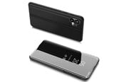 Mobiel - Covers & Cases - Hurtel Clear View Case for Nothing Phone 1 Flip Case Black - 9145576269633