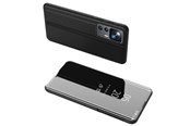 Mobiel - Covers & Cases - Hurtel Clear View Case for Xiaomi 12T Pro / Xiaomi 12T Flip Cover Black - 9145576269626