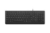 Toetsenbord - Lenovo Essential - keyboard - 2.5-zone layout - QWERTY - US with Euro symbol - black Input Device - Toetsenbord - Engels - Zwart - 4Y41R64672