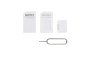 Mobiel - Overige accessoires - Hurtel Noosa SIM Card Adapter Set + Key - White - 758399853898