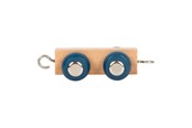 Houten speelgoed - Small Foot - Wooden Letter Train Polar - Trailer - 12598