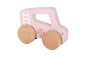 Speelgoedauto - Small Foot - Wooden Push Car Pink - 12709