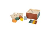 Speelgoedpop - Small Foot - Wooden Montessori Shape-Fitting Game FSC - 12743