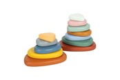Speelgoedpop - Small Foot - Wooden Montessori River Rocks Balance Game FSC - 12759