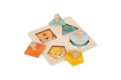 Puzzels - Small Foot - Wooden Shapes Montessori Puzzle FSC - 12769
