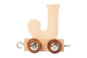 Speelgoed voor baby's - Small Foot - Wooden Letter Train - J - 12 pieces - 7469-display12