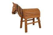 Speelgoedpop - Small Foot - Wooden Horse Brown - 12666