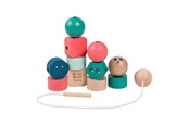 Speelgoed voor baby's - BS Toys Wooden Beads Junior - 13pcs. - 8717775445333