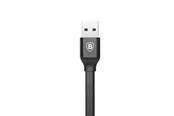 USB-kabel - Baseus Nimble USB-A / Lightning 2A cable 0.23 m - black - CALMBJ-B01