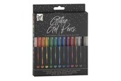 Schrijf- en tekengerei - Creative Craft Group Gel Pens Glitter 12 pcs. - CR7044/GE