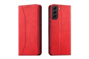 Mobiel - Covers & Cases - Hurtel Magnet Fancy Case for Samsung Galaxy S23+ Flip Cover Wallet Stand Red - 9145576271490