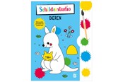 Kinderboeken - Coloring Book with Paint Palette and Brush Animals - 9789403229799