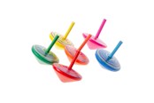 Speelgoed - Duckiez Wooden Spinning Top Colored - 8801