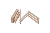Houten speelgoed - Kids Globe Wooden Fence 1:32 132cm - 610304