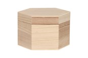 Creatief spelen - Playwood Decorate your own Box Hexagon - SL 071-a