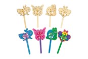 Creatief spelen - Colorations - Make Your Own Garden Windmills 12pcs. - WINDWOOD