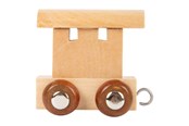 Houten speelgoed - Small Foot - Wooden Letter Train Wagon - Pack of 12 - 7487-display12