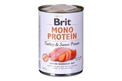 Honden - Brit Mono Protein Turkey & Sweet Potato 400g - 8595602555390