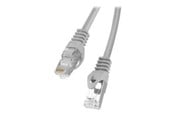 Netwerk - kabel - Lanberg patch cable - 1.5 m - grey RAL 7035 - Grijs - 1m - PCF6-10CC-0150-S
