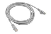 Netwerk - kabel - Lanberg patch cable - 1 m - grey RAL 7035 - Grijs - 1m - PCF6-10CC-0100-S