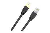 Netwerk - kabel - Unitek patch cable - 3 m - black - Zwart - 3m - C1811EBK
