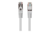 Netwerk - kabel - Lanberg patch cable - 1.5 m - grey RAL7035 - Grijs - 1m - PCF6-20CC-0150-S