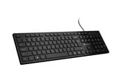 Toetsenbord - Natec HERRING - keyboard - slim design low profile full size - QWERTY - US - black Input Device - Toetsenbord - Engels (US international) - Zwart - NKL-2341
