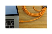 USB-kabel - Tether Tools TetherPro - USB-C cable - 24 pin USB-C to Micro-USB Type B - 4.6 m - CUC2515-ORG