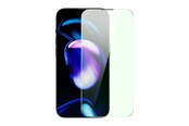 Mobiel - Beschermend glas - Baseus Full Screen Tempered Glass for iPhone 14 Pro with Anti Blue Light Filter and 0.3mm Speaker Cover + Mounting Frame - SGXT001502