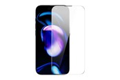 Mobiel - Beschermend glas - Baseus Full Screen Tempered Glass for iPhone 14 Pro with Speaker Cover 0.3mm + Mounting Frame - SGXT000402