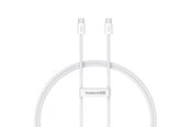 USB-kabel - Baseus Superior Series ll USB-C - USB-C 30W 480Mb/s cable 1m - white - P10365200211-00