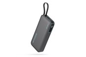 Powerbank - CUKTECH CUKP200NGLDG 55W with Built-in USB-C Cable - Grey Powerbank - Grijs - 20000 mAh - CUKP200NGLDG