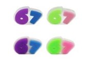 Kleine cadeautjes voor kinderen - Trend Toys Six Seven Squishy  2asst. 8cm - 201061
