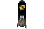 Audiokabel - Yellow Cable K04-1 - 2 x RCA - 2 x RCA-kabel 1m. - ECO K04-1